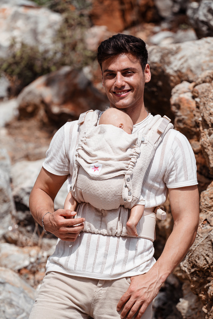 baby carrier Flip X Heart2Heart Cream