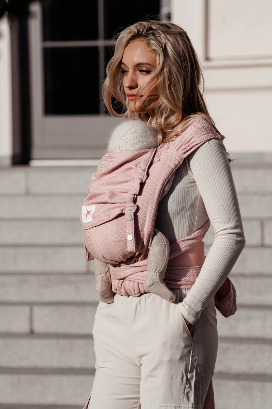 baby carrier WrapStar Heart2Heart Rosé